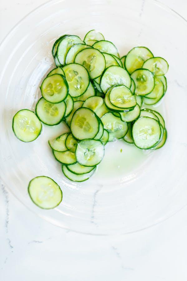 Cucumber Slices for Puffy Eyes